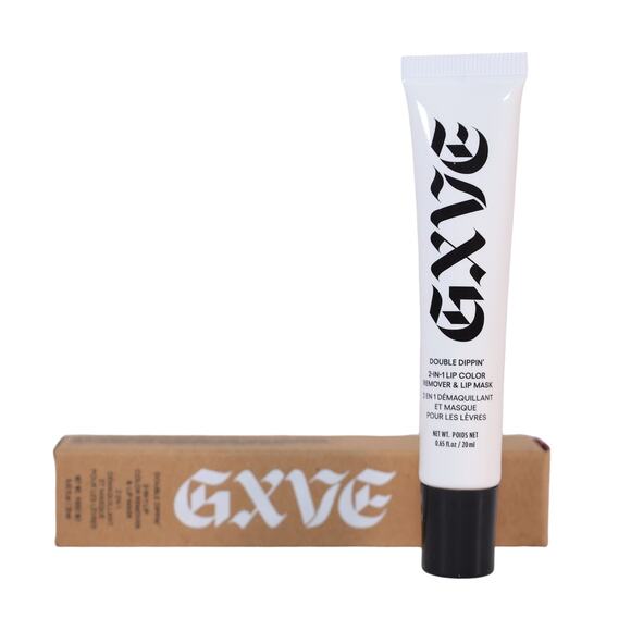 GXVE Double Dippin' 2-In-1 Lip Color Remover + Lip Mask - .65 fl oz/20 ml-NIB - Picture 1 of 10